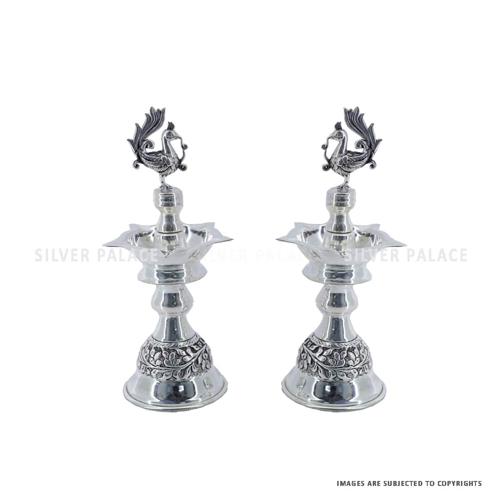 Antic Casting Annam Nagas Lamp